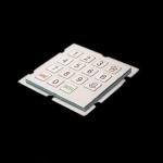 Customized Industrial Metal Keyboard For Dyeing Machine Equipment Operation