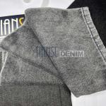 170CM 340gsm Washed 100% Cotton Denim Fabric For Pants Jackets Skirts And Bags