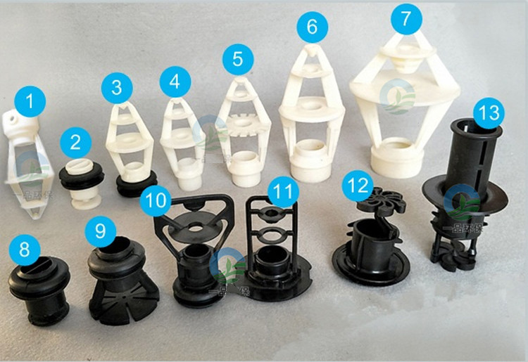 2.625" Cooling Tower Nozzles Sprayer Spiral Target Crossflow Nozzle