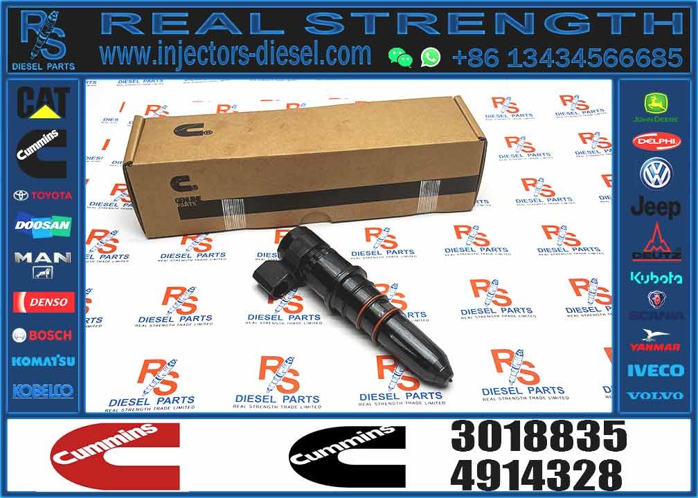 Diesel Common Rail Injector 3406604 3411821 3071497 3087648 4914328 3018835 3079946 For C-ummins M11 Engine