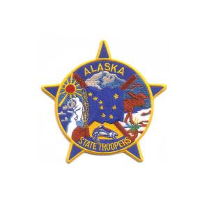 Wholesale Souvenir Sports Badge Embroidery , 3.5'' Height Iron On Patches For Beanies from china suppliers