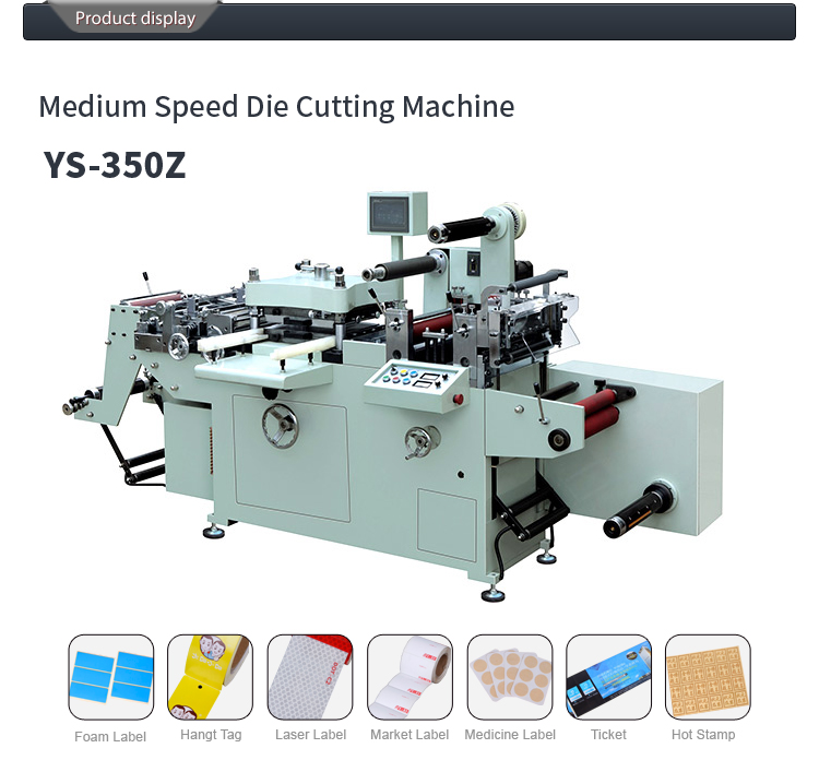 Commercial Automatic Label Die Cutting Machine 220v 380v 4kw