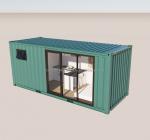 Family Container Home Living Container Family Prefab Residential with Customized
