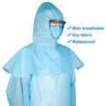 PE PP Surgeons Hood Medical Hospital Disposable Non Woven Doctor Surgical Cap