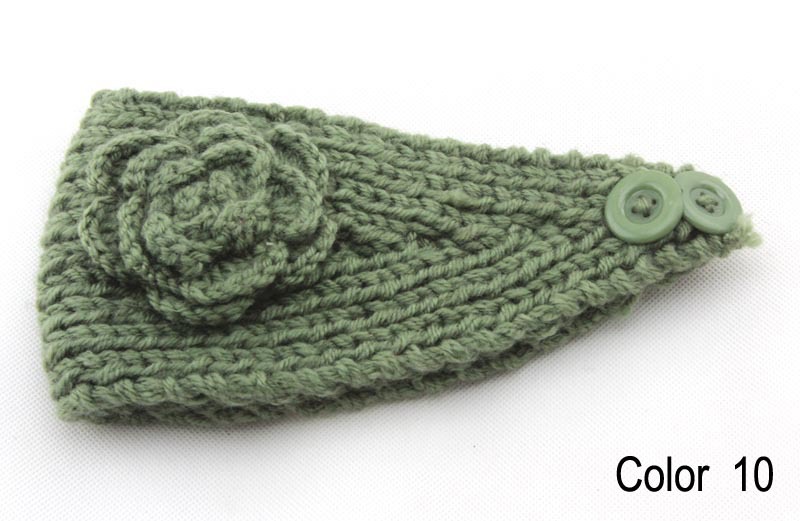 Women knitted Warm Crochet Headbands Knitted Headbands Headwraps For Women Ladies accessor