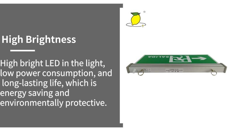 3W LED Emergency Exit Sign