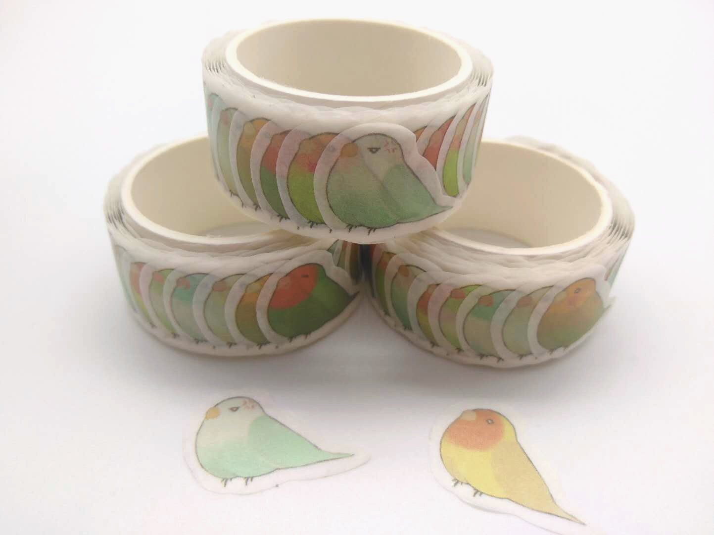 Custom Printed Self Adhesive Japanese Washi Tape Die Cut Washi Tape Stickers