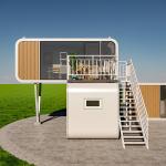 Tiny House 20ft 40ft Outdoor Modern Popular Prefab House Mobile Working House