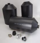 IP67 Polyolefin Black Insulated Cable End Caps Heat Shrinkable Wire End Caps