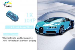Wholesale 1K Frost snow Blue Gloss Acrylic Solid Colours Auto Paint for Used Car Body Repair from china suppliers