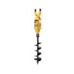 46 Kg Hydraulic Earth Drill Auger 100mm Single Pin Hitch For Construction