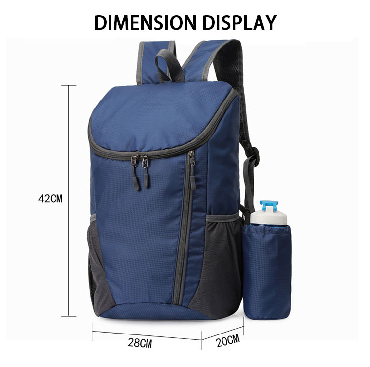 Private Label Outdoor Sports Backpacks Oxford Basketball Team Backpacks Foldable