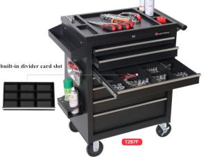 Wholesale Red And Black Two Door Metal Tool Cabinet On Wheels from china suppliers