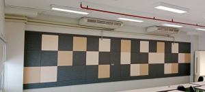 Wholesale Meeting Room Absorbers Fabric Wrapped Acoustical Wall Panels Sound Absorbing Board from china suppliers
