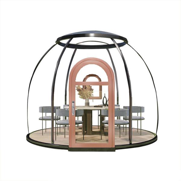 Unforgettable Outdoor Experience Transparent PC Hotel Room at Scenic Area