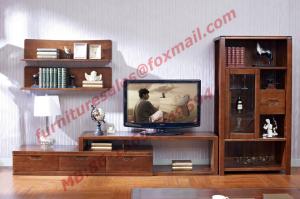 Wholesale Classic Design Solid Wood Material TV Stand for Wall Unit in Living Room Furniture from china suppliers