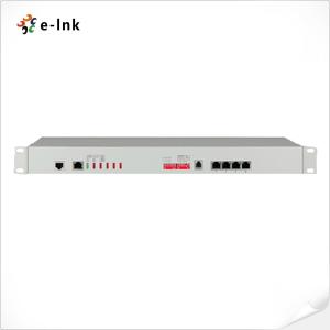 China 19 Inch 1U Fiber Optic Multiplexer 120Km Transmission Distance PDH Multiplexer on sale