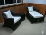 outdoor wicker sofa set