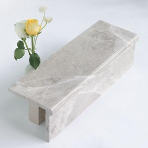 China Firebrick Stair Ceramic Tiles , Gray Granite Tiles For Staircase on sale