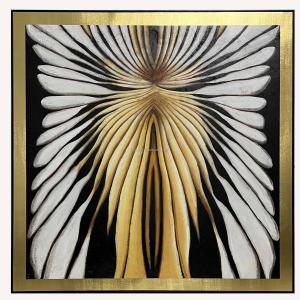 Wholesale Framed Hand Painted Modern Abstract Canvas Art Oil Painting Living Room Decor from china suppliers
