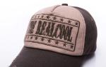 6 Panel Vintage Distressed Baseball Caps Embroidered 58cm 100% Cotton