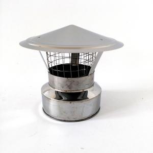 Wholesale Galvanized Chimney Flue Rain Caps Featuring An Effective Bird Guard Weather Resistant from china suppliers