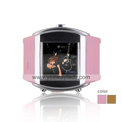 MQ008 Quad Band Bluetooth Touch Screen FM Watch Cell Phone (2GB TF Card)