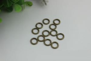 Wholesale New arrival handbag 6 mm nickel metal round wire iron buckles wholesales from china suppliers