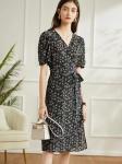 100% Silk 18MM Spring and Summer New design for Women Fashion Dress