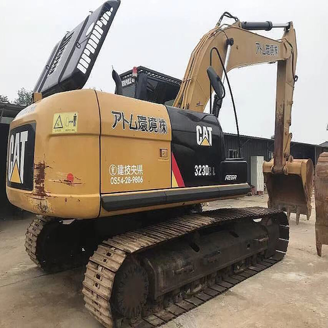 Used excavator caterpillar machinery CAT323 for sale in good condition,good price used excavator