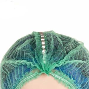 Wholesale PP Non woven Disposable Hood Cap Breathable Nurse Hat With Metal Strip from china suppliers
