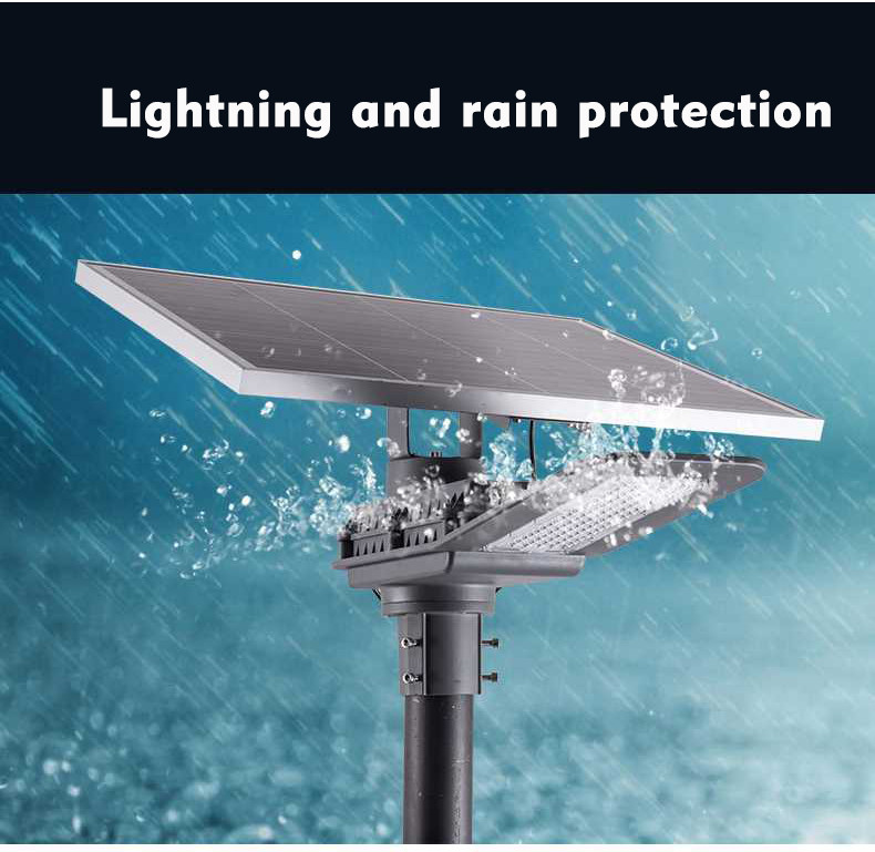2400lm 15w Split Solar Street Light Solar Panel Street Lamp With Lifepo4 Battery