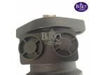 Standard Hydraulic Winch Motor , BMRS 125cc 4 Hole Flange Ramsey Winch Motor For