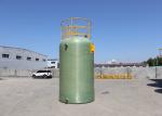 Round 2500mm FRP Chemical Mixing Tank High Strength Activated Carbon Deodorizer