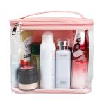 Leak Proof Zipper Clear Travel Bags For Toiletries