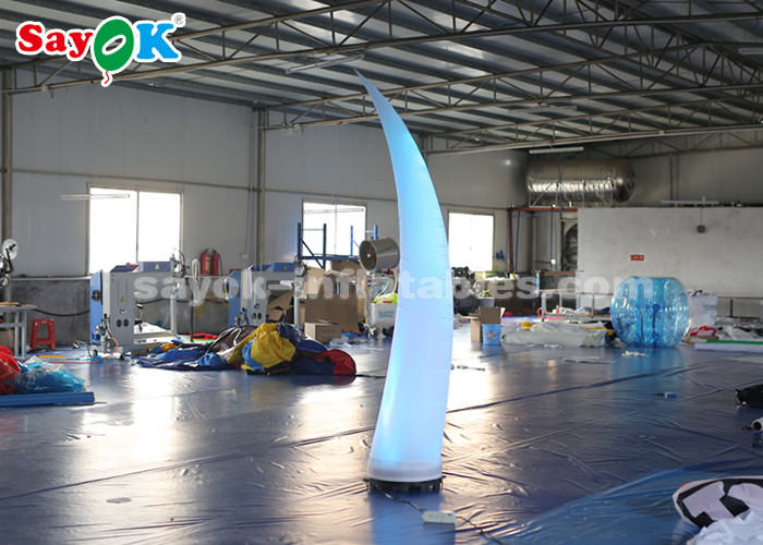 2.5m Inflatable Tusk Lighting Decoration With 16 Color Changing Lights