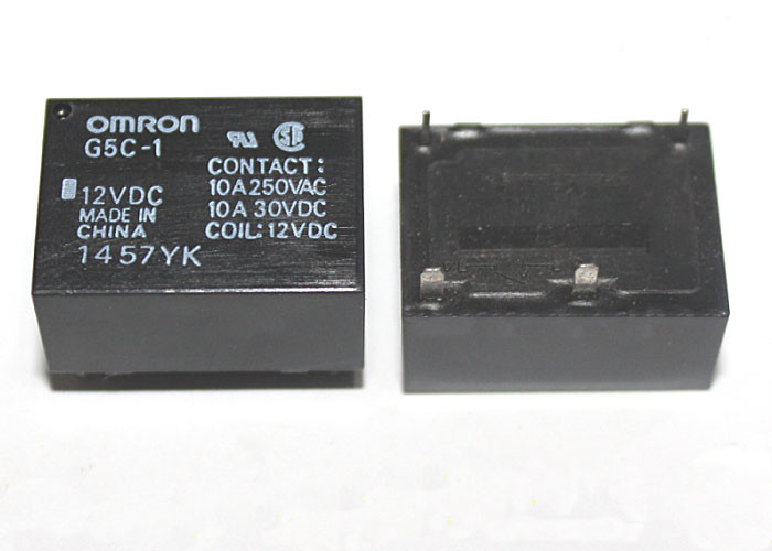 Omron Power Relay G5C-1-12VDC G5C-1-24VDC - 10A (4 Pin)