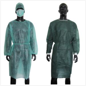 Wholesale Reinforced ISO13485 Disposable Plastic Gown from china suppliers