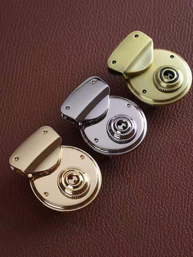 Antioxidant Odorless Handbag Lock Hardware Ornaments Purse Clasp Closure
