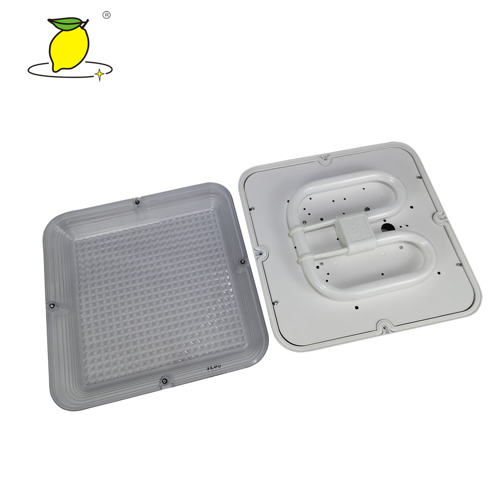 Safety Fluorescent Emergency Light Fixtures Rechargeable For Supermarket