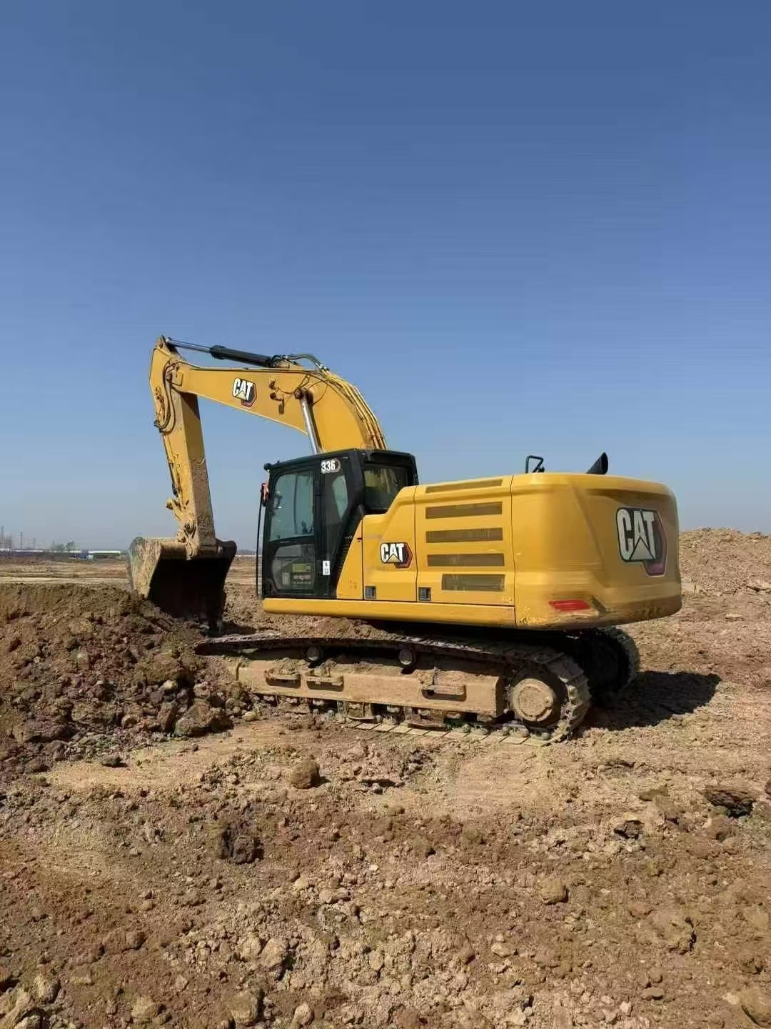 Used Cat336 Excavator Hydraulic Pipeline Original Mining Projects Digger