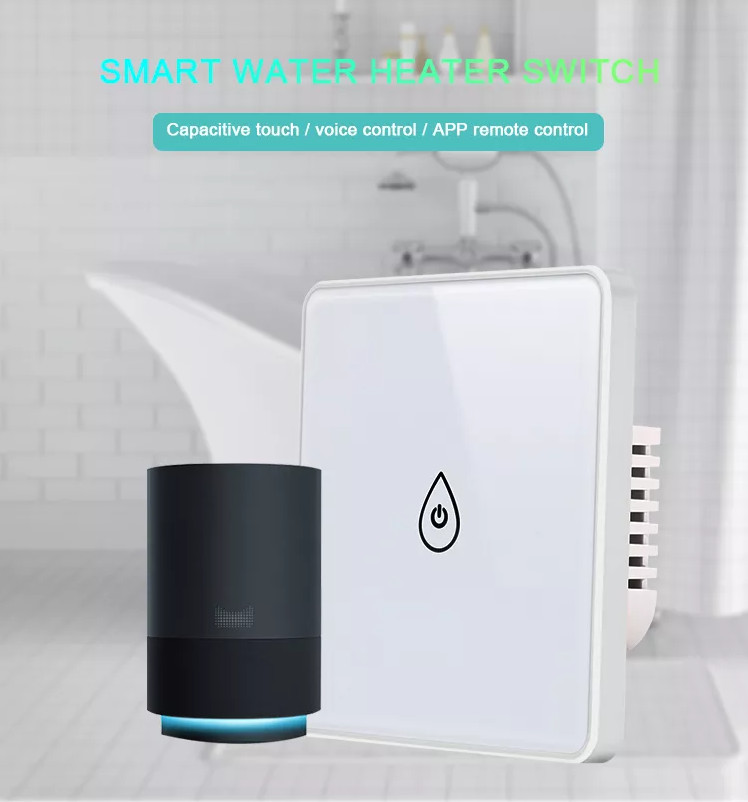 Glomarket Smart Wifi Water Heater Switch EU Standard Tuya Smart Boiler Switch