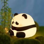 Silicone Night Lamp Cute Panda Night Light For Breastfeeding Toddler Baby Kids