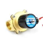 SH Brand 2/2 Way 1/2 Inch Solenoid Valve 24V Water Heater Service Valve