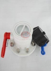 Wholesale Waterproof 3'' Ball Flexitank Valve / Ibc Container Fittings -20℃~+80℃ from china suppliers