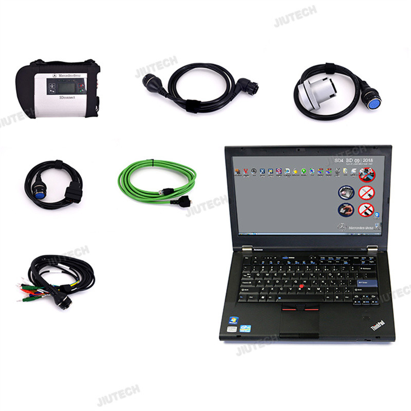 MB Star C4 multiplexer sd connect C4 Software SSD wifi mb star c4 scanner odb 2 cable CFC2 laptop benz diagnostic tool