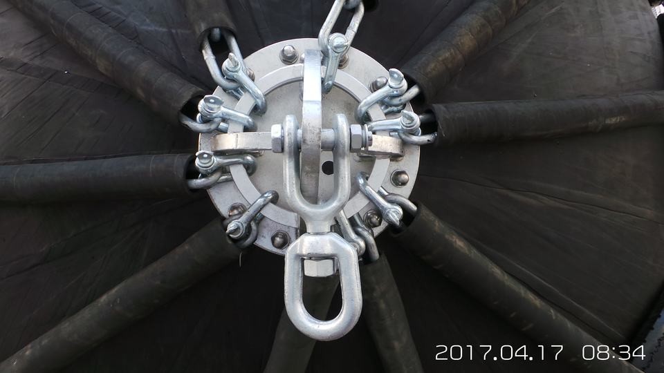 Iso17357 Yokohama Pneumatic Fender Marine Floating Cylinder 50kpa With Low Corrosion
