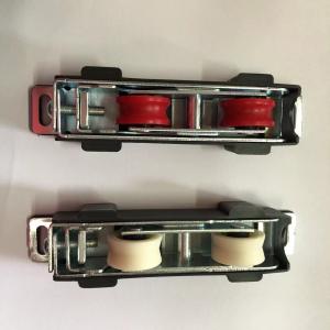 Wholesale Door and Window Accessories Steel Frame Sliding Door Roller with Double Nylon Wheels from china suppliers