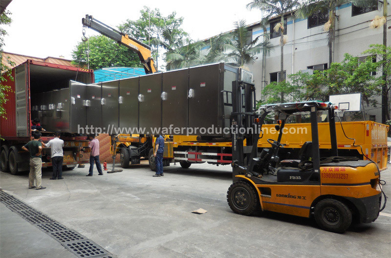 Ice Cream Pizza Waffle Cone Production Line CE Approved Baking Plares 260mm*240mm