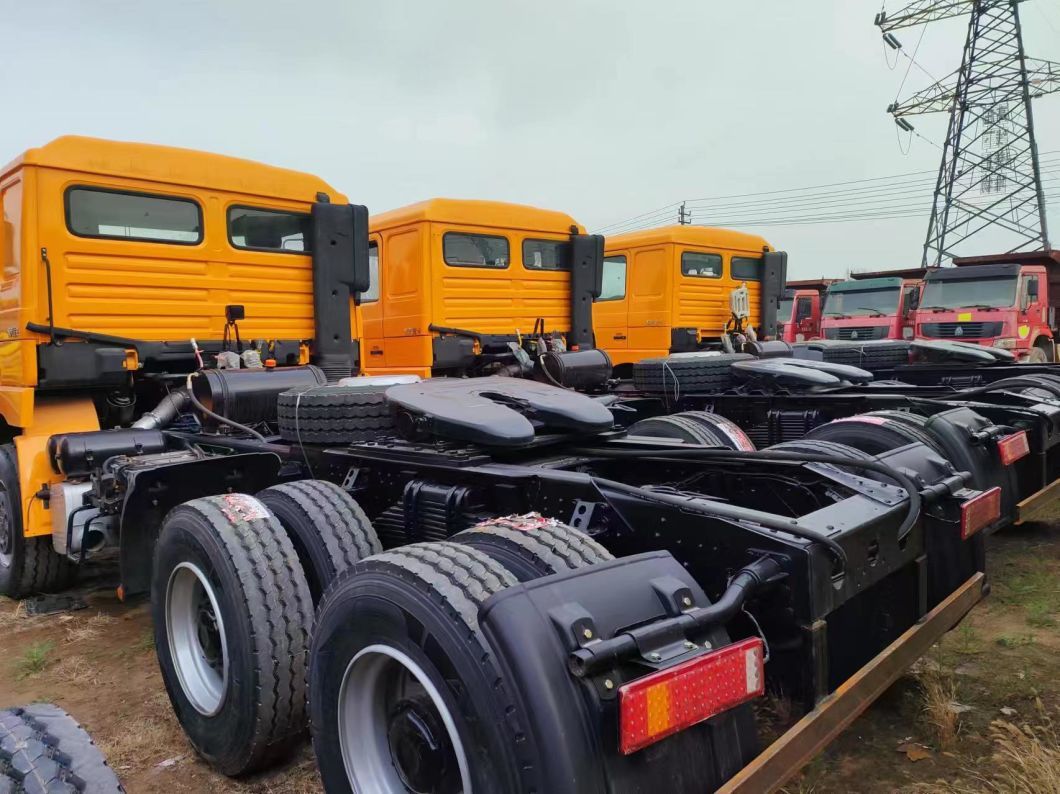 Shacman Drive Tractor Truck F3000 6X4 Euro 3/4/5 Right-Hand Orange Color